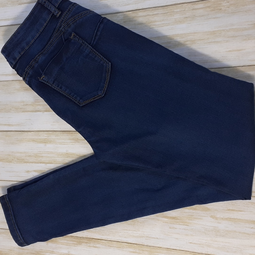 Nina Rossi Jeans Skinny Stretch Blue Jeans Size 5